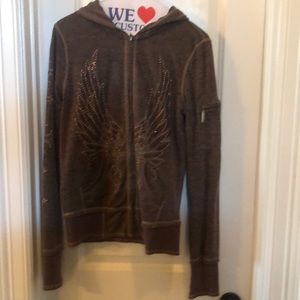 LS zip jacket miss me